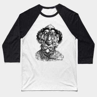 Faces Baseball T-Shirt